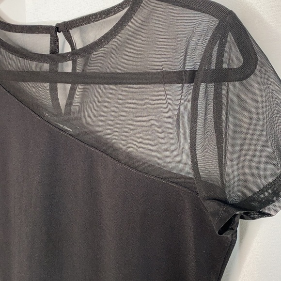 INC Short-Sleeve Asymmetric Illusion Top - Picture 3 of 8